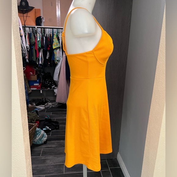 NWT Wild Fable Yellow Mini Dress - Picture 5 of 8